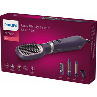 Фен-щетка Philips BHA313/00 фиолетовый 