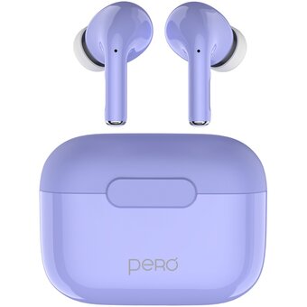  Наушники беспроводные PERO TWS06 Comfort (PTWS06P) Purple 