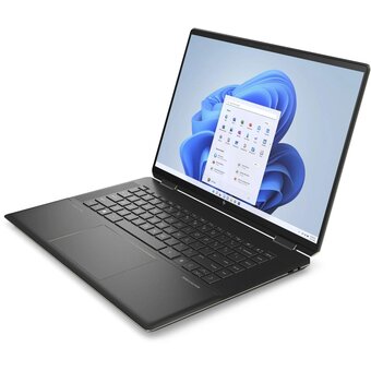  Ноутбук-трансформер HP Spectre x360 16-f1022nn (7N7G2EA) 16", OLED, Core i7 1260P 2.1ГГц, 12 ядер, 16ГБ DDR4, 1ТБ SSD, Intel Arc A370M W11H черный 