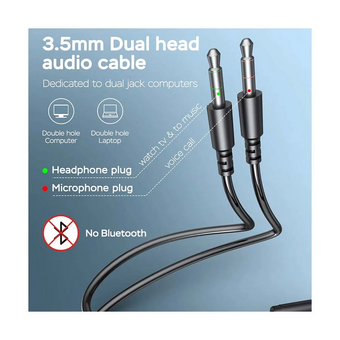  Наушники RAPOO H102 Wired Stereo headset Black 