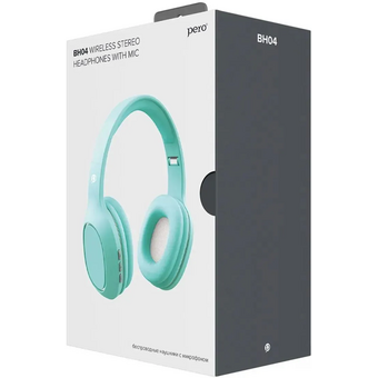 Наушники беспроводные PERO BH04 Tiffany (PWH-BH04TIF) полноразмерные 