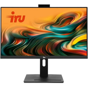  Моноблок iRU 23AM (2030224) 23.8" Full HD, AMD Ryzen 5 5675U, 8ГБ DDR4, 256ГБ SSD, Windows 11 Professional, черный 