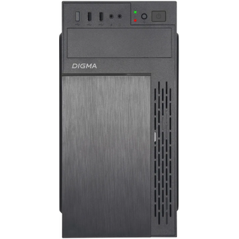  Корпус Digma DCC-MN301 черный без БП mATX 1x80mm 2x120mm 1xUSB2.0 1xUSB3.0 audio 