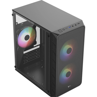  Корпус Formula Air Mesh G4 (Air Mesh G4 B) черный без БП mATX 1x120mm 1xUSB2.0 1xUSB3.0 audio 