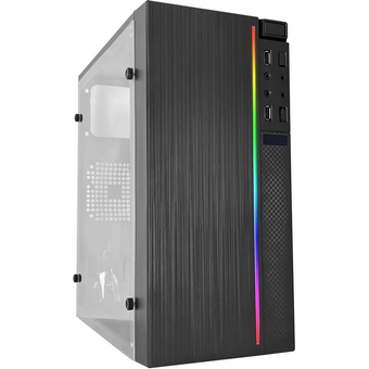  Корпус Оклик OCC-MN306 черный без БП mATX 1x80mm 2x120mm 1xUSB2.0 1xUSB3.0 audio 