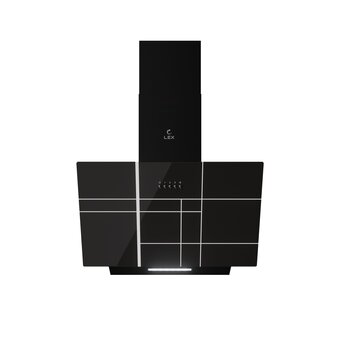  Вытяжка LEX Moza 600 R1 Black наклонная 