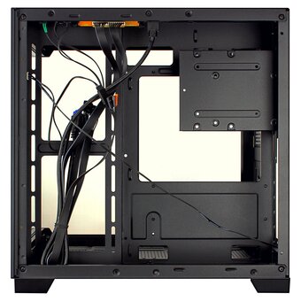 Корпус Ginzzu V320 RGB подсветка, закаленное стекло 1*USB 3.0,1*USB 2.0, AU mATX 
