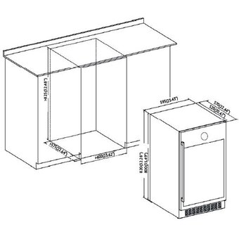  Винный шкаф Kuppersberg RBW 85 