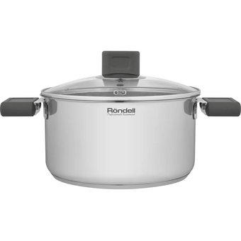  Кастрюля Rondell Quadro RDS-1596 3.1л стальной 