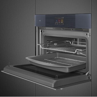  Духовой шкаф SMEG SO4104APG серый 