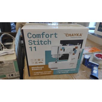  УЦ Швейная машина Chayka Comfortstitch 11 (плохая упаковка, установка челнока) 