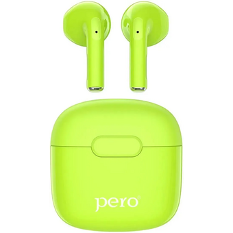  Наушники беспроводные PERO TWS05 Colorful (PTWS05G) Green 