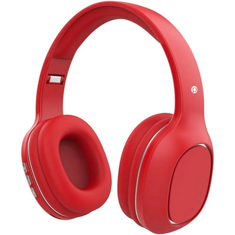  Наушники беспроводные PERO BH04 (PWH-BH04R) Red, полноразмерные 