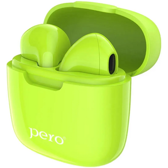  Наушники беспроводные PERO TWS05 Colorful (PTWS05G) Green 