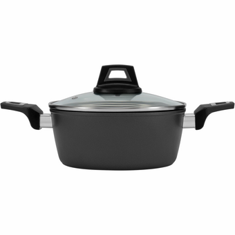  Кастрюля Polaris Graphit 24C 4л темно-серый 