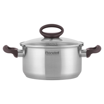  Кастрюля Rondell Tierno RDS-1592 2.8л стальной 