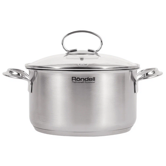 Кастрюля Rondell Zart RDS-1226 3.1л стальной 