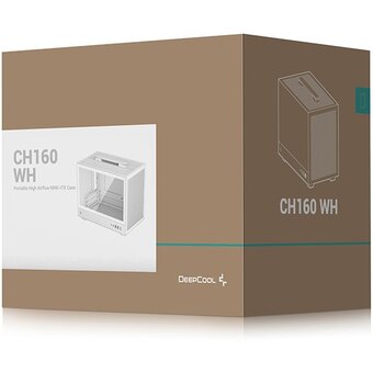 Корпус Deepcool CH160 WH (R-CH160-WHNGI0-G-1) 