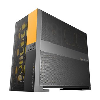  Корпус Geometric Future Model 5 Vent Black Yellow (1AM5VTBY00100) / mid tower, E-ATX 
