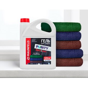  Гель для стирки Maunfeld MWL4700PB Purity Black&Dark 4700мл 