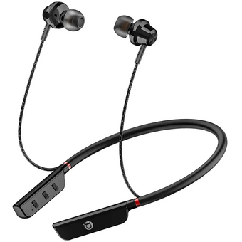  Наушники беспроводные PERO BE01 (PWH-BE01BL) Black, вакуумные 
