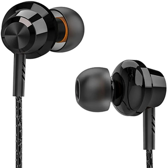  Наушники беспроводные PERO BE01 (PWH-BE01BL) Black, вакуумные 