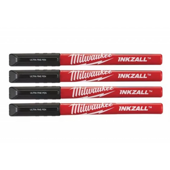  Набор маркеров Milwaukee Inkzall Black 48223164 4шт 
