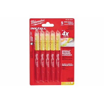  Набор маркеров Milwaukee Inkzall Yellow 48223201 5шт 