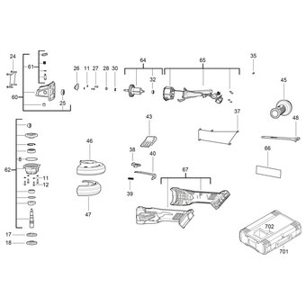  УШМ Milwaukee M18 FSAG125X-0 Fuel (4933478701) без АКб и ЗУ 