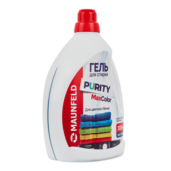  Гель для стирки Maunfeld MWL3000PC Purity Max color 3000мл 
