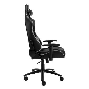  Кресло игровое ZONE 51 Gravity Z51-GRV-B на колесиках, эко.кожа/замшевая ткань, черный 