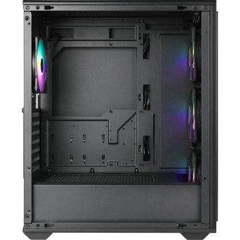  Корпус Azza Forest черный (CSAZ-370 Forest) без БП ATX 4x120mm 2xUSB3.0 audio bott PSU 