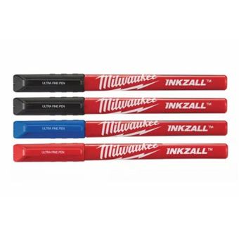  Набор маркеров Milwaukee Inkzall Colored 48223165 4шт 