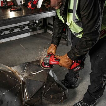  УШМ Milwaukee M18 FSAGV125XB-0X Fuel (4933478436) без АКб и ЗУ 
