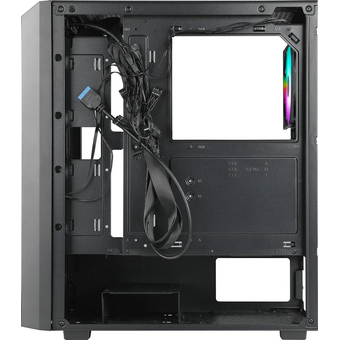  Корпус Azza Fighter черный (CSAZ-290 Fighter) без БП ATX 4x120mm 2xUSB2.0 1xUSB3.0 audio bott PSU 