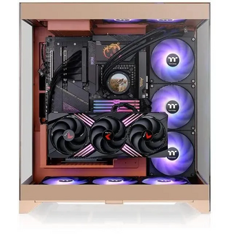  Корпус Thermaltake CTE E550 Gravel Send (CA-1Z8-00MGWN-00) без БП ATX 3x140mm 2xUSB3.0 audio bott PSU 