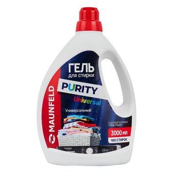  Гель для стирки Maunfeld MWL3000PU Purity Universal 3000мл 