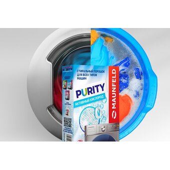  Стиральный порошок Maunfeld MWP450SO Purity Активный кислород Automat 450г 