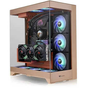  Корпус Thermaltake CTE E550 Gravel Send (CA-1Z8-00MGWN-00) без БП ATX 3x140mm 2xUSB3.0 audio bott PSU 
