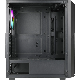  Корпус Azza Fighter черный (CSAZ-290 Fighter) без БП ATX 4x120mm 2xUSB2.0 1xUSB3.0 audio bott PSU 