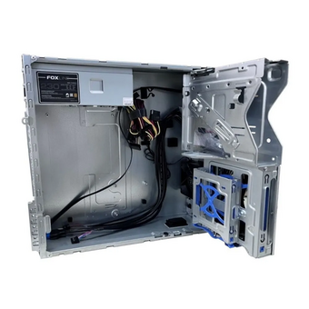  Корпус FoxLine FL-207-TFX230B-85-INF/mATX case, black, w/PSU TFX 230W 85+ Bronze, w/2xUSB2.0+2xUSB3.0, 