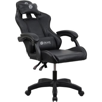  Кресло игровое OKLICK Drifter 2006658 черный сиденье черный искусст.кожа/сетка с подголов. крестов. пластик черный 