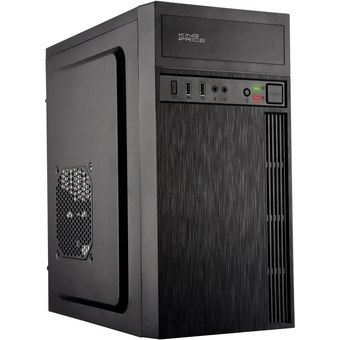  Корпус KingPrice KPCC-MN210 черный без БП mATX 1x80mm 2x120mm 2xUSB2.0 audio 