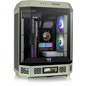  Корпус Thermaltake The Tower 600 Matcha зеленый (CA-1Z1-00MEWN-00) без БП ATX 11x120mm 5x140mm 4xUSB3.0 audio bott PSU 