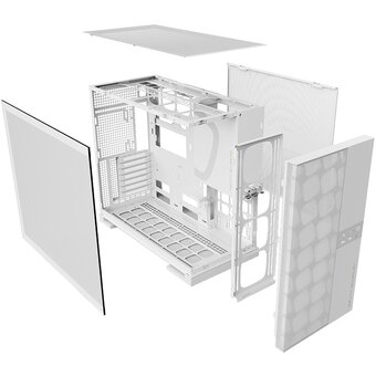  Корпус Geometric Future Model 5 Vent White (1AM5VTWT00100) / mid tower, E-ATX 
