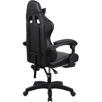  Кресло игровое OKLICK Camper 2006678 черный сиденье черный искусст.кожа/сетка с подголов. крестов. пластик черный подст.для ног 