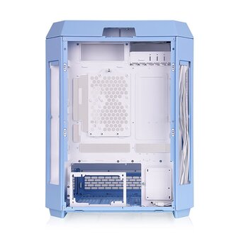  Корпус Thermaltake The Tower 600 Hydrangea голубой (CA-1Z1-00MFWN-00) без БП ATX 11x120mm 5x140mm 4xUSB3.0 audio bott PSU 