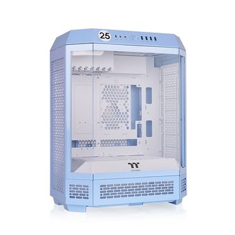  Корпус Thermaltake The Tower 600 Hydrangea голубой (CA-1Z1-00MFWN-00) без БП ATX 11x120mm 5x140mm 4xUSB3.0 audio bott PSU 
