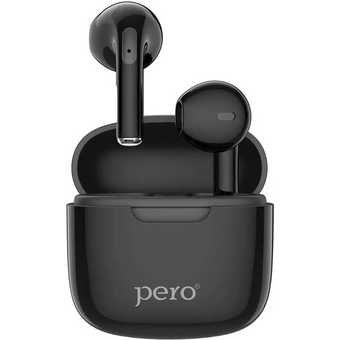  Наушники беспроводные PERO TWS05 Colorful (PTWS05B) Black 