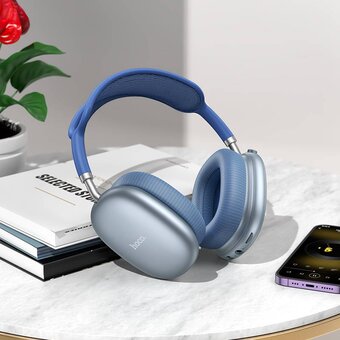  Наушники полноразмерные bluetooth HOCO W55 Pleasing BT headphones синий 